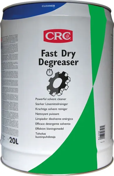 CRC Fast Dry sgrassatore rapido 20L per metalli