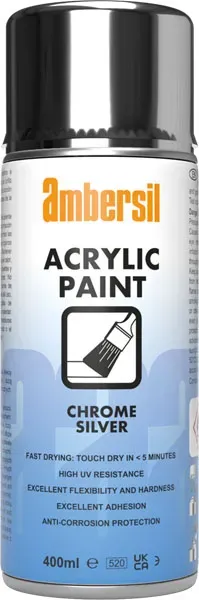 CRC AMB Chrome Silver vernice acrilica 6x400 ml