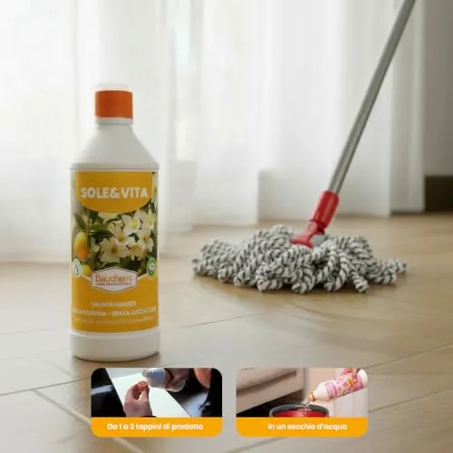 Bauchem Sole & Vita detergente pavimenti 750 ml mela verde