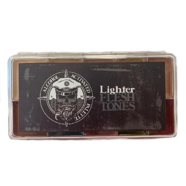 Neill's Materials Lighter Flesh Tones Palette Trucco Waterproof