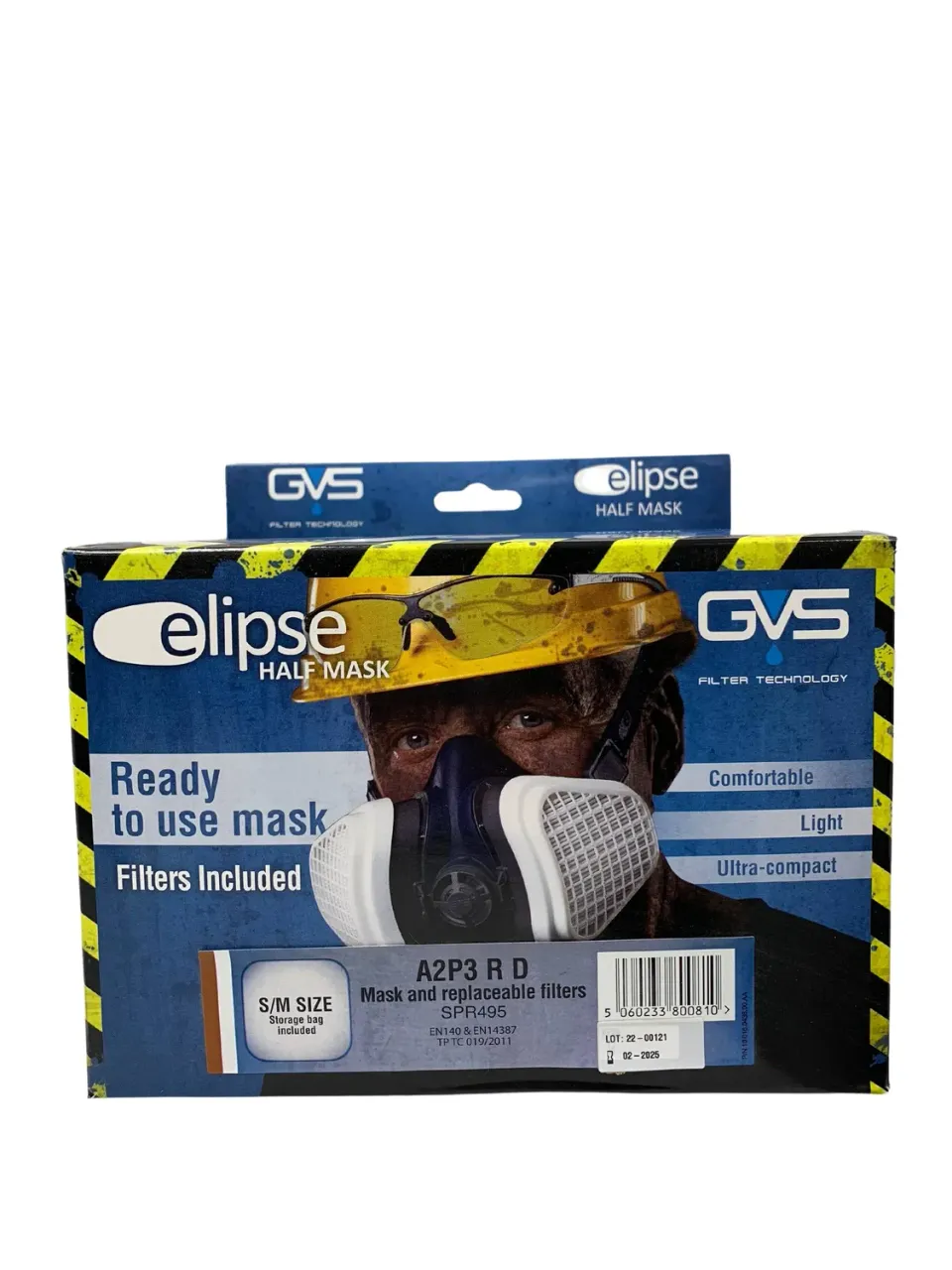 Neill's Materials A2P3 R D Mask S/M semimaschera