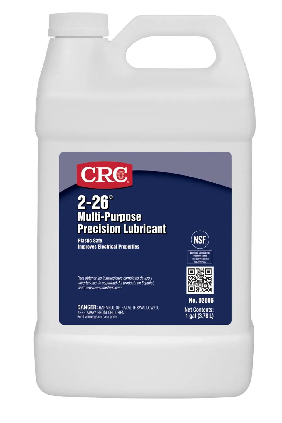 CRC 2-26 Lubrificante di precisione multiuso tanica 3,78 L