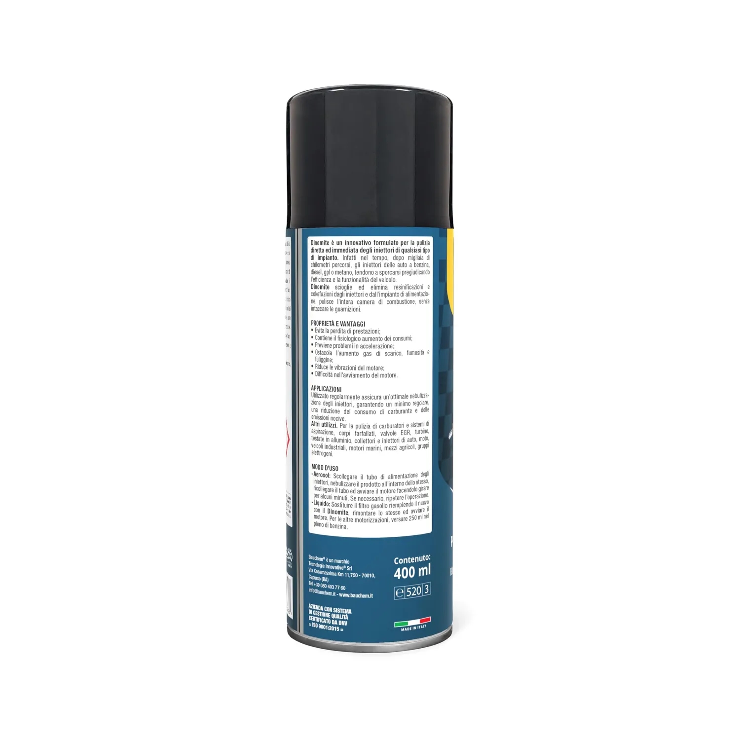 Bauchem Dinomite pulitore iniettori spray 400 ml diretto