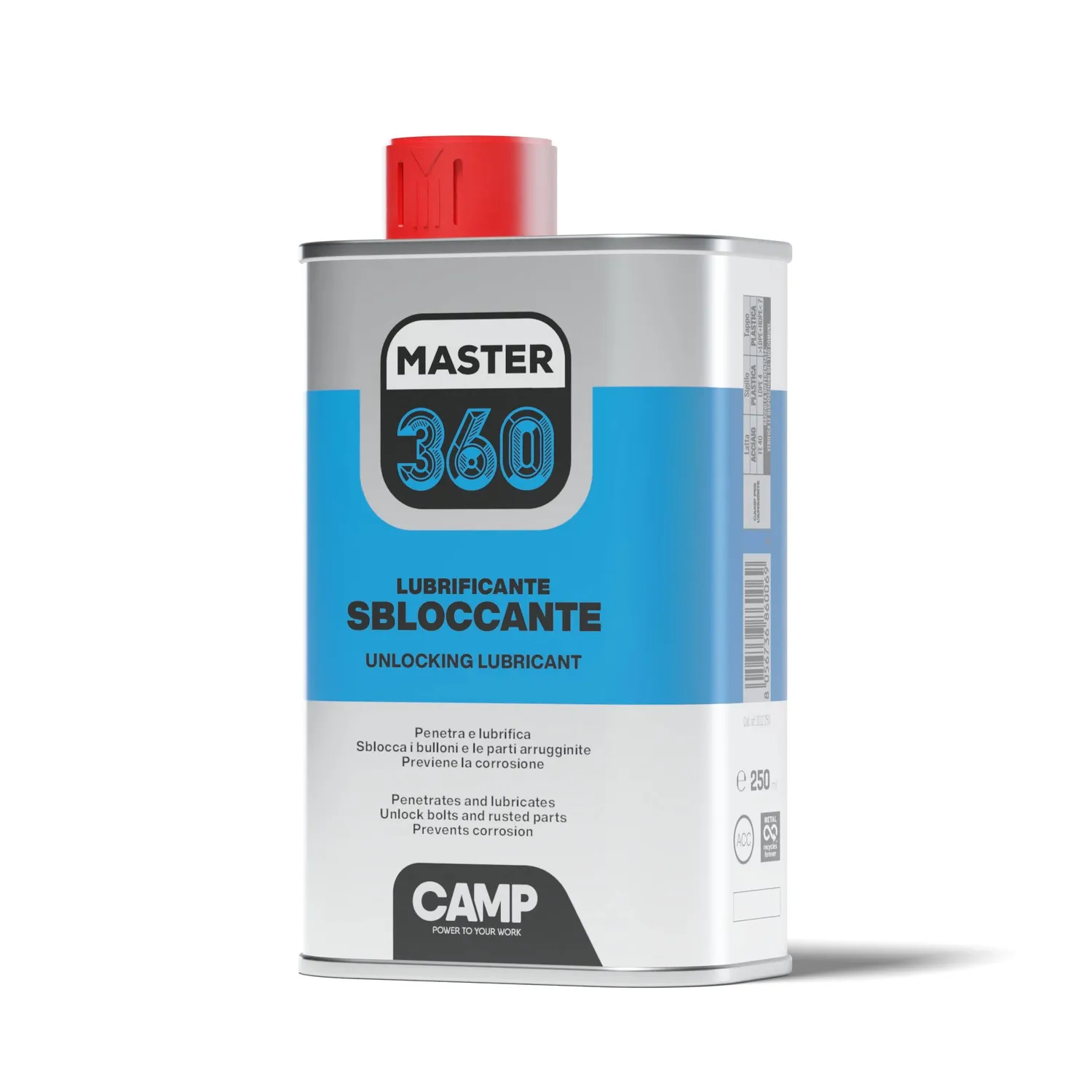 Camp Master 360 sbloccante lubrificante spray 400 ml penetrante