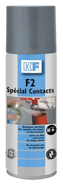 KF F2 pulitore contatti spray 12x200ml per elettronica