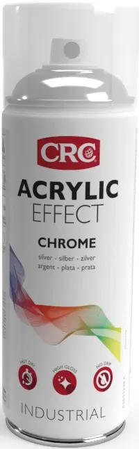 CRC Acrylic Effect cromo spray 6x400ml argento