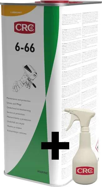 CRC 6-66 lubrificante nautico antiruggine 2x5l penetrante