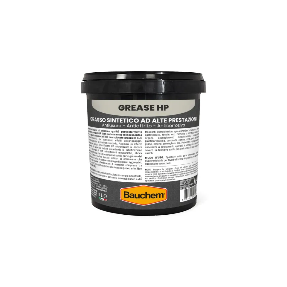 Bauchem Grease HP Grasso Sintetico 1 Lt Alte Pressioni