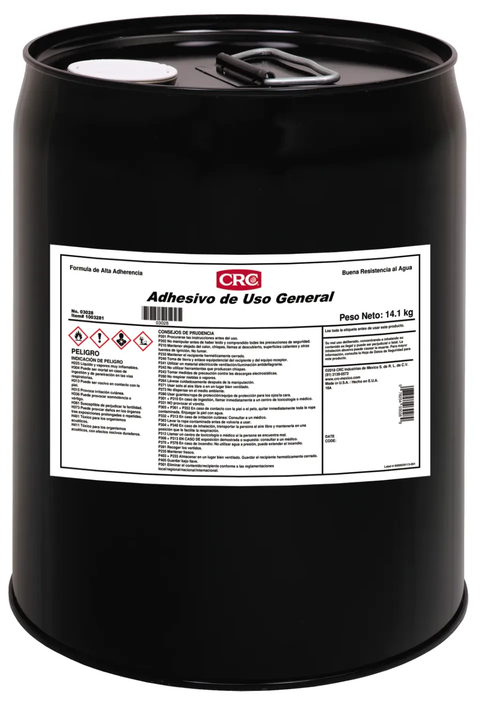CRC General Purpose adesivo multiuso tanica 5 gal
