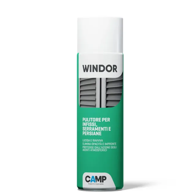 Camp Windor Spray pulitore infissi alluminio e PVC 500 ml