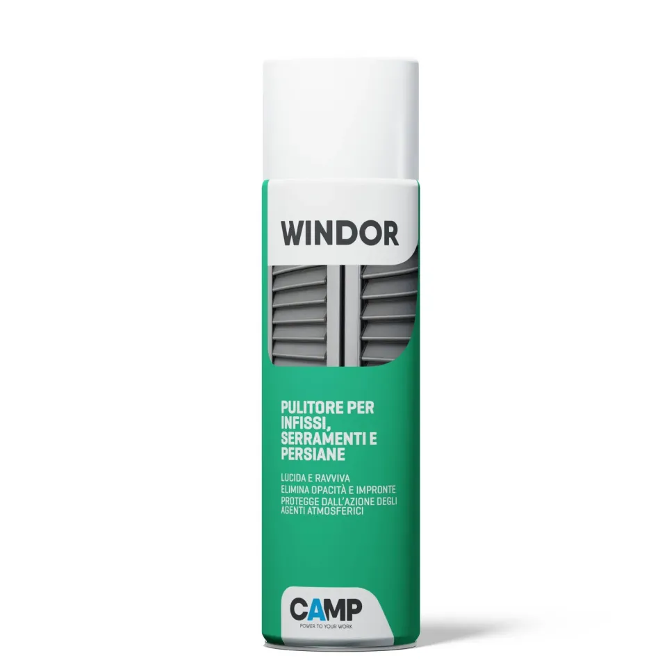 Camp Windor Spray pulitore infissi alluminio e PVC 500 ml