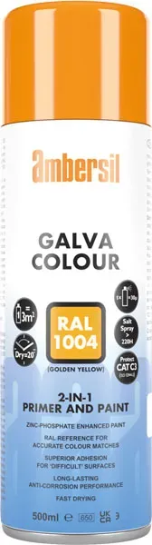 CRC Galva Colour 1004 spray giallo oro 12x500 ml RAL