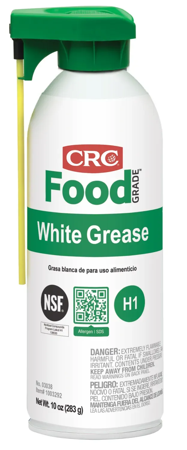 CRC White Grease grasso bianco alimentare 10oz spray