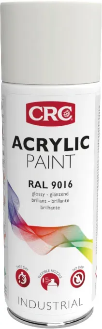 CRC Acrylic Paint 9016 vernice bianca 6x400 ml acrilica