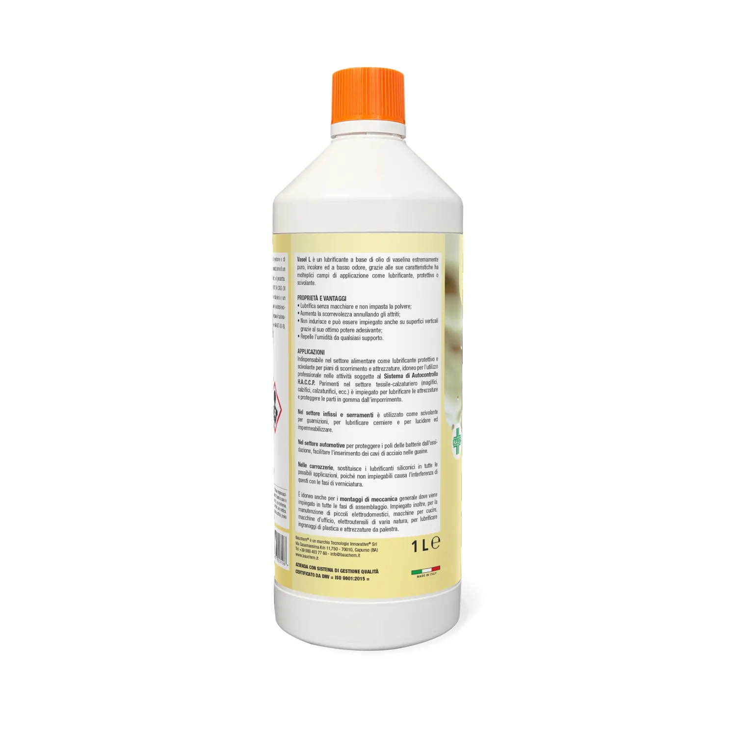 Bauchem Vasel L olio di vaselina lubrificante 1L incolore