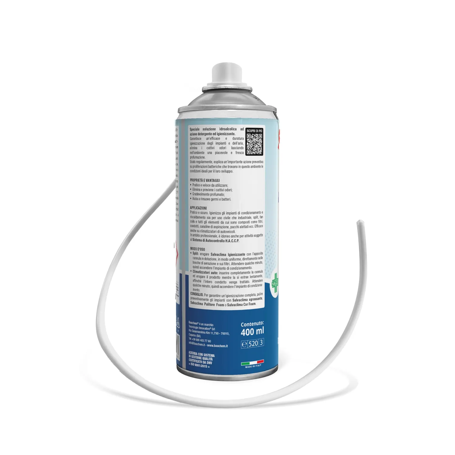 Bauchem Byebye Germ+ Kit Clima schiuma + spray 2 pezzi