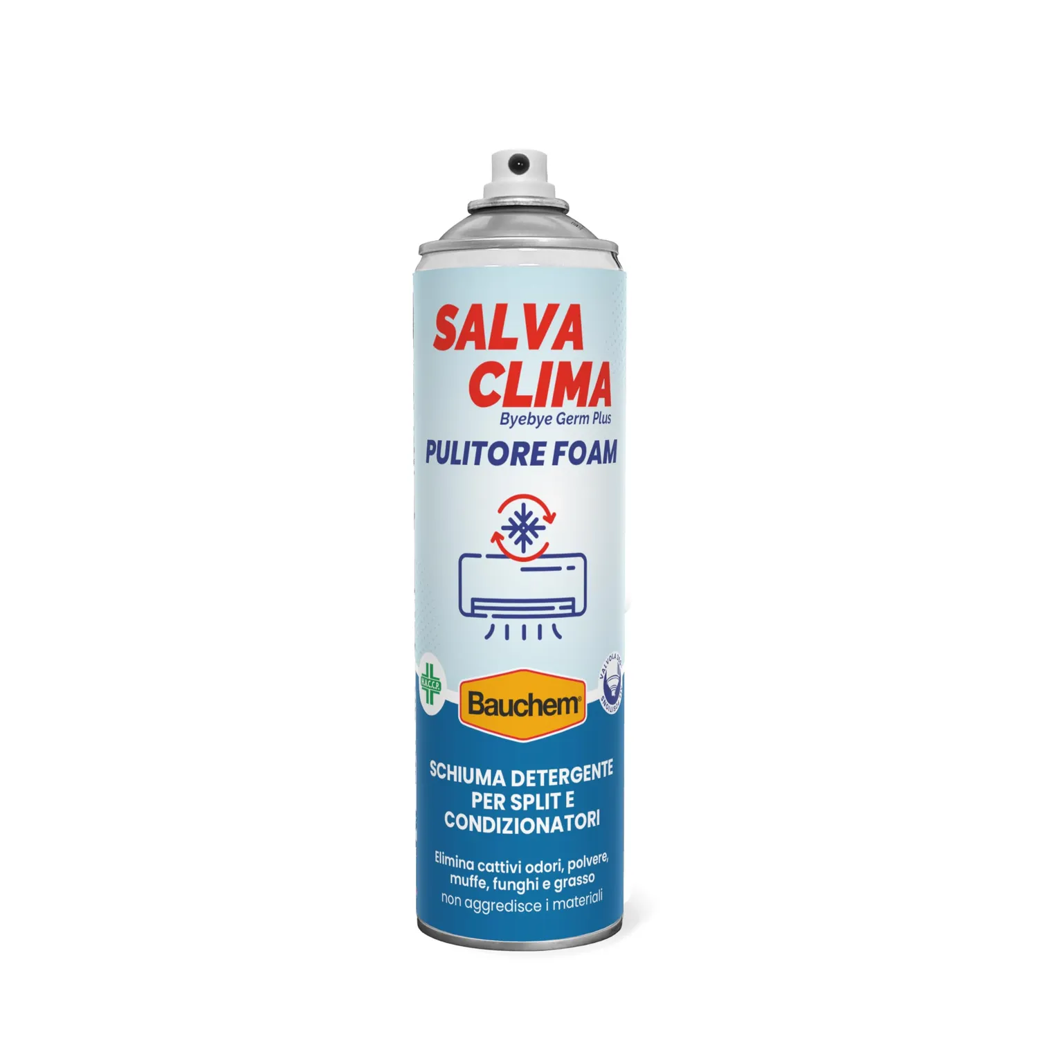Bauchem Byebye Germ+ Kit Clima schiuma + spray 2 pezzi
