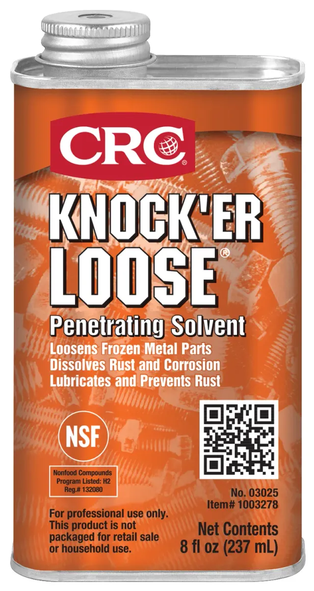 CRC Knock'er Loose sbloccante penetrante 8 oz forte