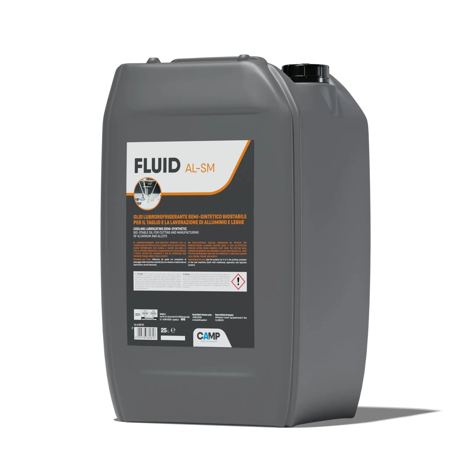 Camp Fluid AL-SM lubrorefrigerante 5 L alluminio