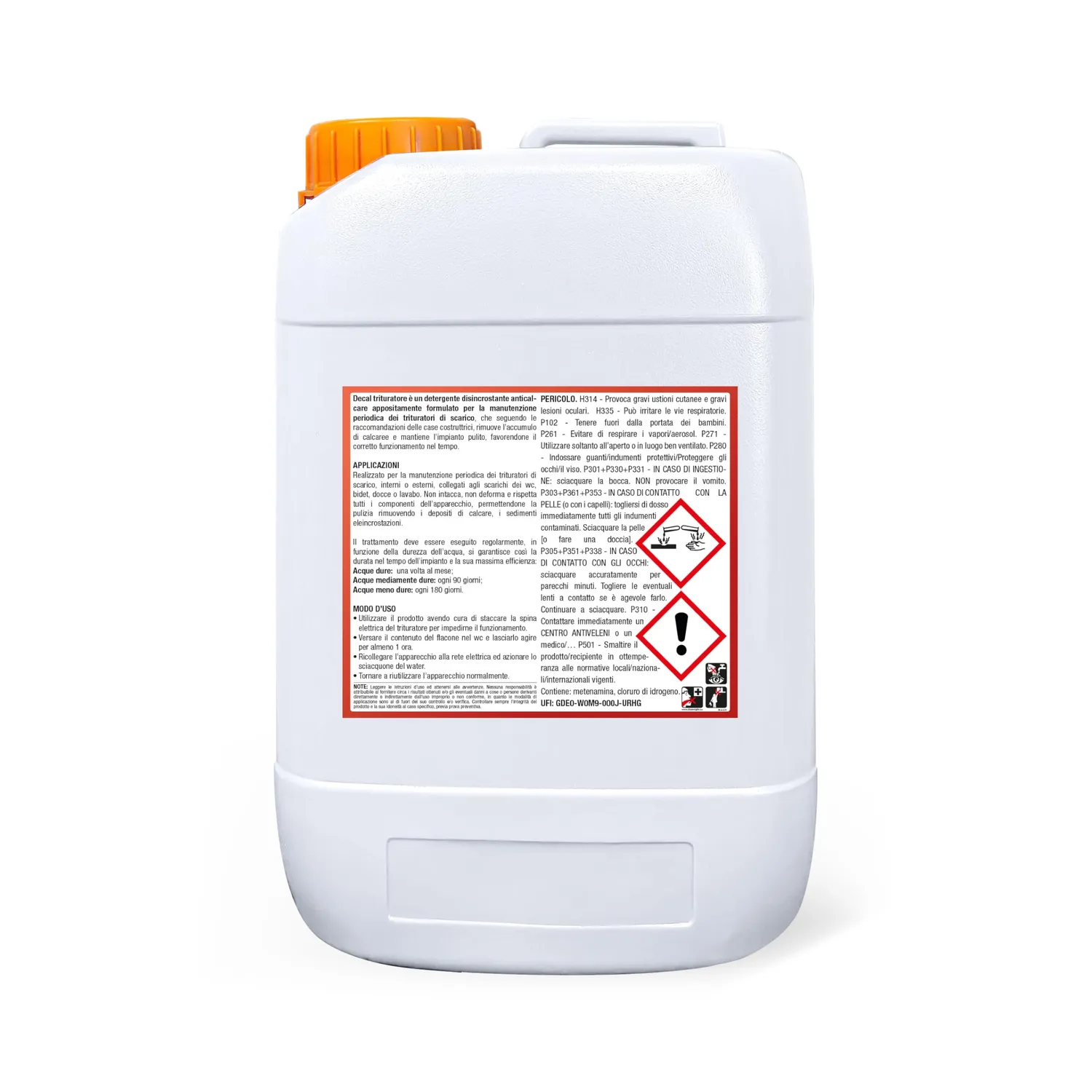 Bauchem Decal Trituratore disincrostante 5 lt anticalcare