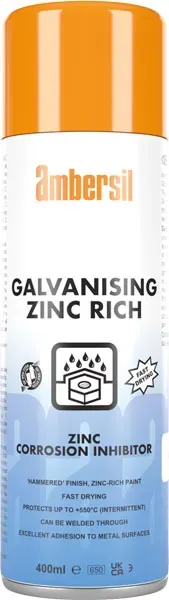 CRC AMB Galvanizing Zinc Rich zinco spray 12x400ml