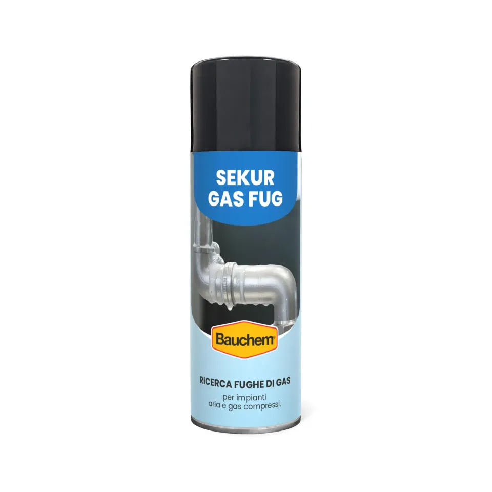 Bauchem Sekur Gas Fug rilevatore fughe gas spray 400 ml omologato