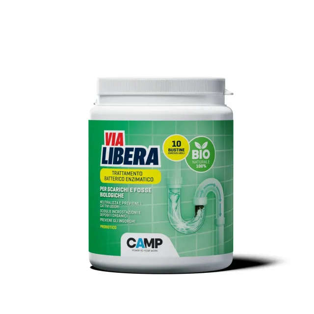 Camp Via Libera Bio trattamento fosse 500 g batterico
