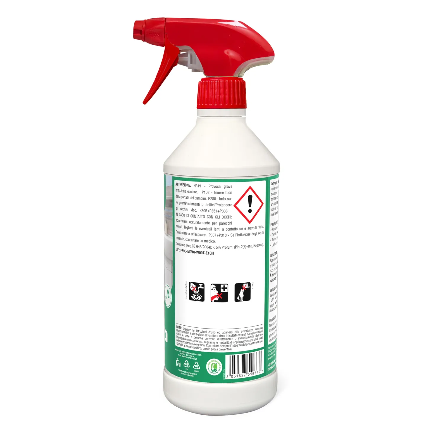 Bauchem Brillo anticalcare rubinetterie 750 ml spray 360