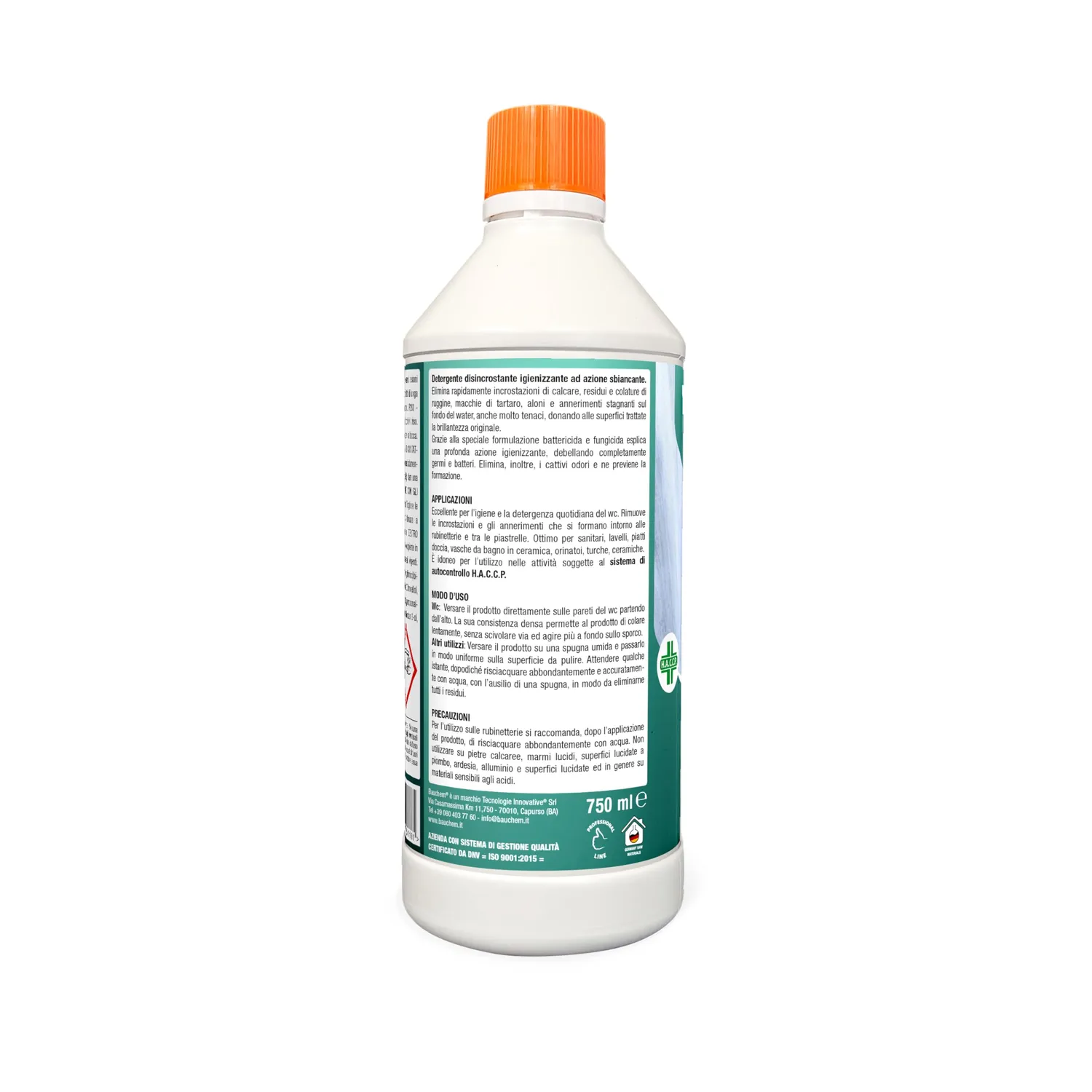 Bauchem Wc Igienic Gel disincrostante wc 750 ml sbiancante