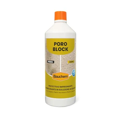 Bauchem Poro Block impregnante pietra 1 L idrofobo antisalnitro