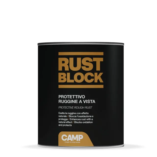 Camp Rust Block protettivo ruggine latta 1 L opaco