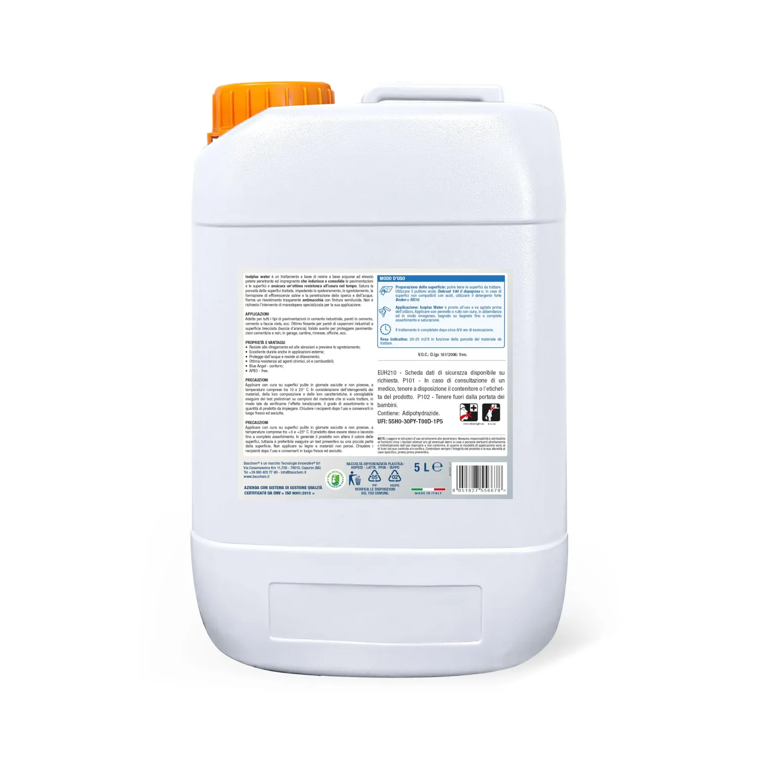 Bauchem Isoplax Water Consolidante Cemento 5 Lt