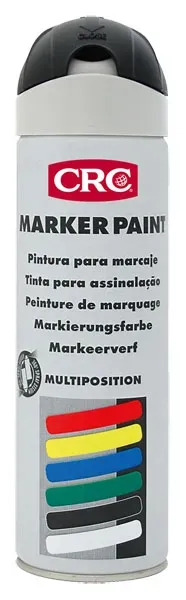 CRC Marker Paint Black vernice nera 12x500ml coprente