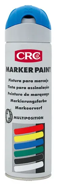 CRC Marker Paint vernice tracciante blu fluo 12x500 ml
