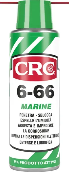 CRC 6-66 lubrificante marino spray 12x200 ml protettivo