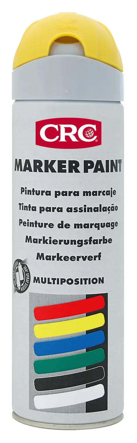 CRC Marker Paint pennarello vernice giallo 12 pezzi alta coprenza