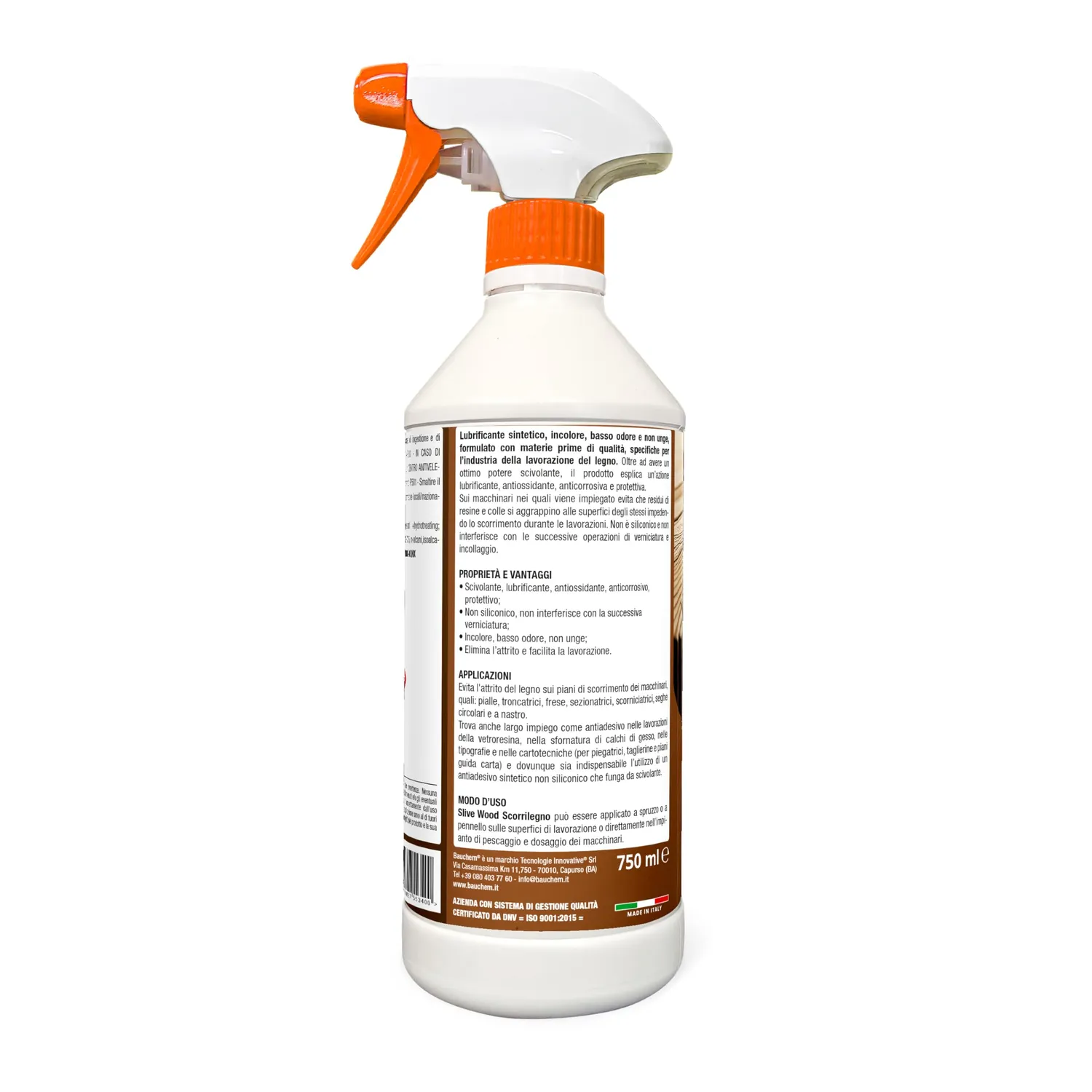 Bauchem Slive Wood scorrilegno spray 750 ml non siliconico