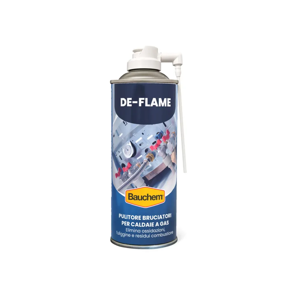 Bauchem De Flame pulitore bruciatori caldaie spray 400 ml senza acidi