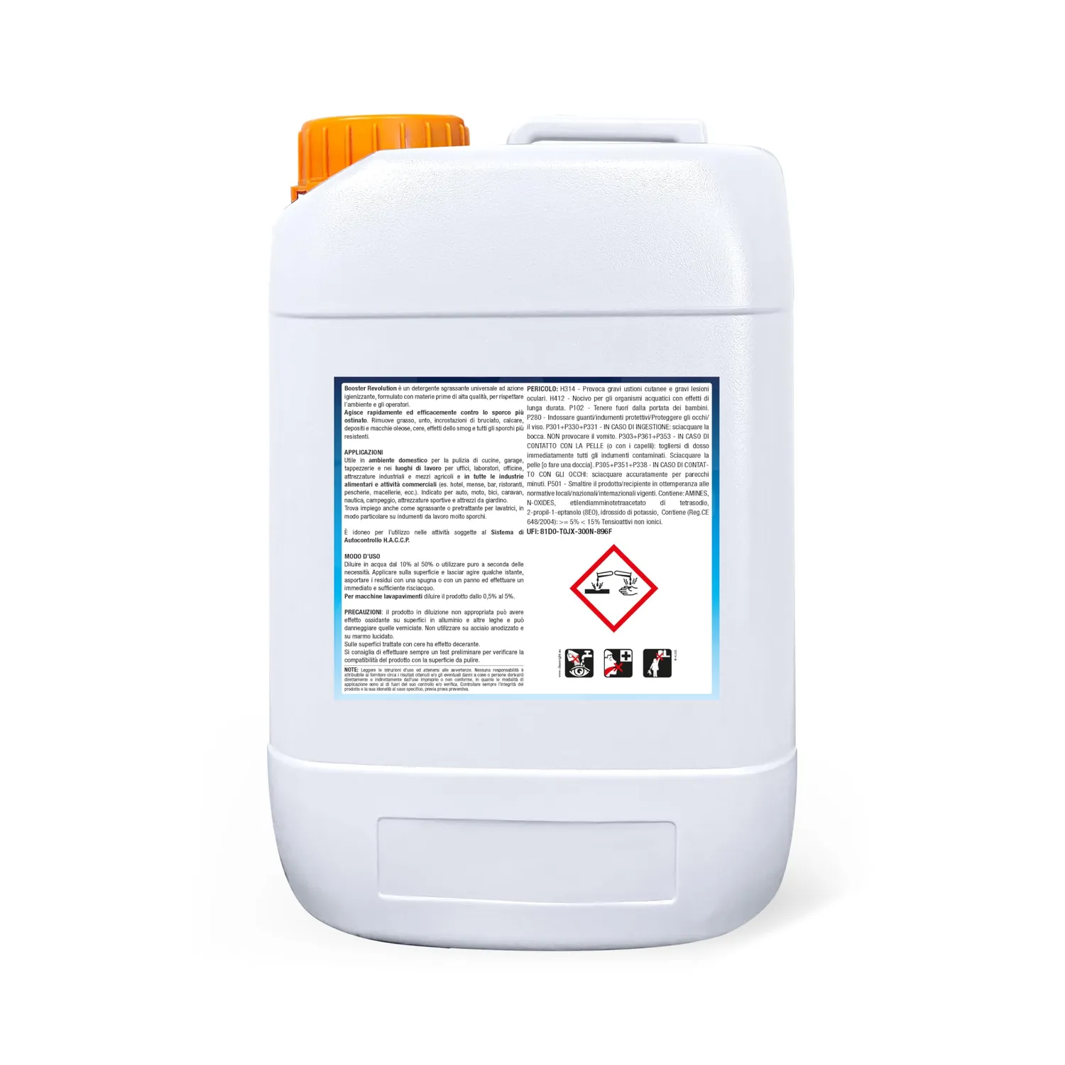 Bauchem Booster Revolution sgrassatore concentrato 5 L