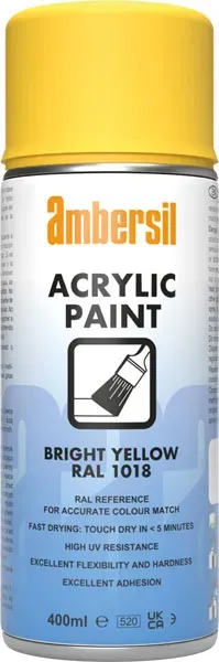 AMB 1018 vernice acrilica giallo zinco 6x400 ml RAL