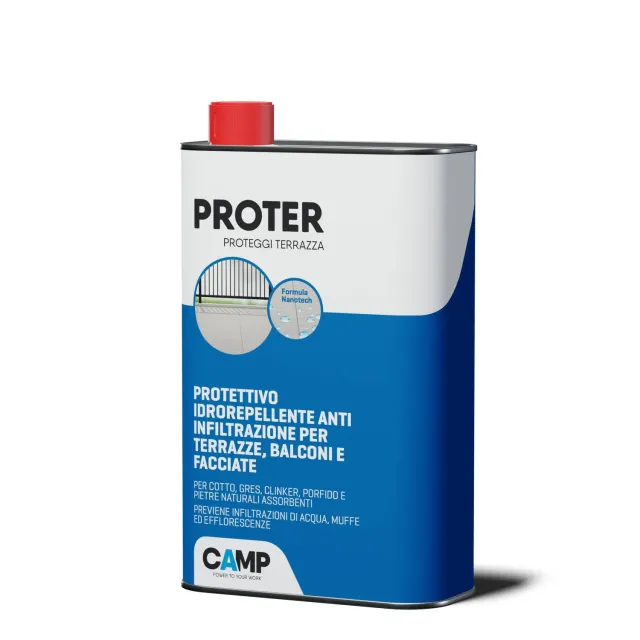 Camp Proter idrorepellente terrazze latta 1 L crepe 1 mm