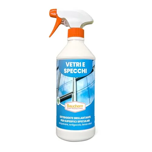 Bauchem Vetri e Specchi detergente 750 ml antialone