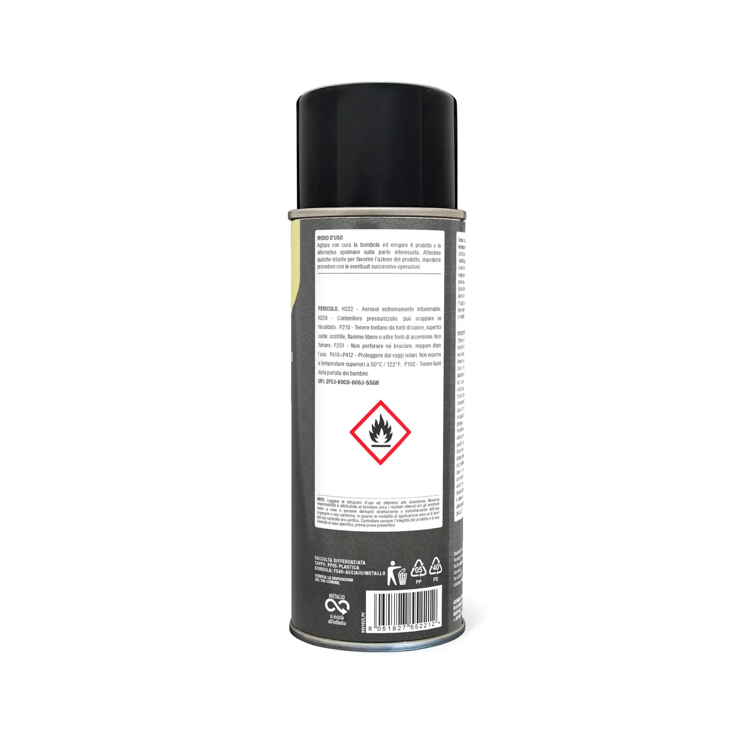 Bauchem Vasel Grease grasso vaselina spray 400 ml incolore