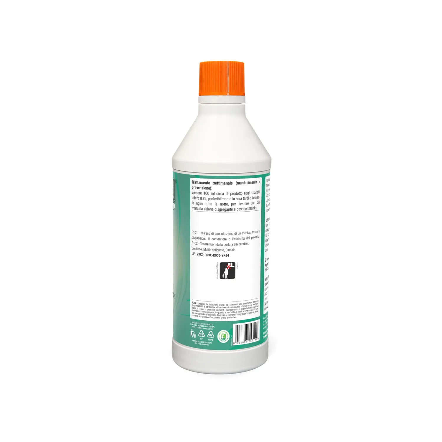 Bauchem Panta Rei gel togli odori tubazioni 600 ml enzimatico