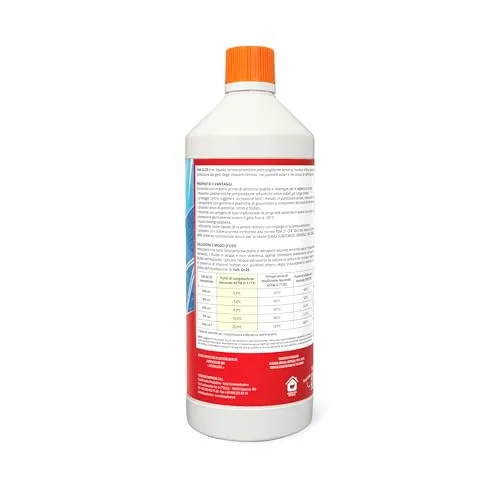 Bauchem Volt GL25 liquido termoconvettore 1 kg antigelo -25°C