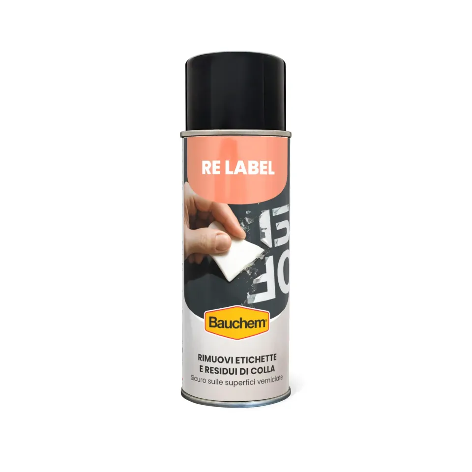 Bauchem Re Label Spray Rimuovi Etichette 400 ml delicato
