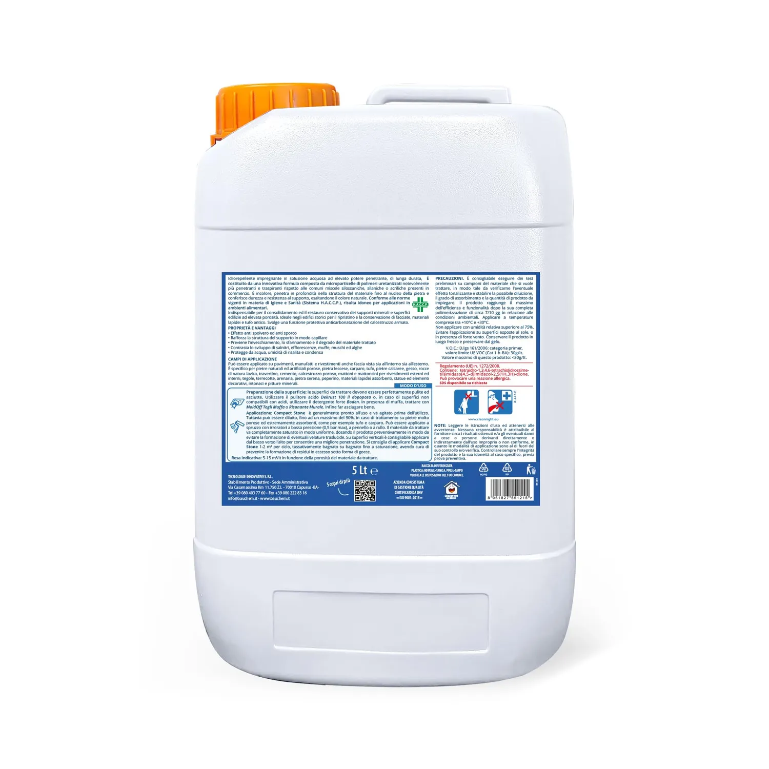 Bauchem Compact Stone consolidante 5 L per pietre porose