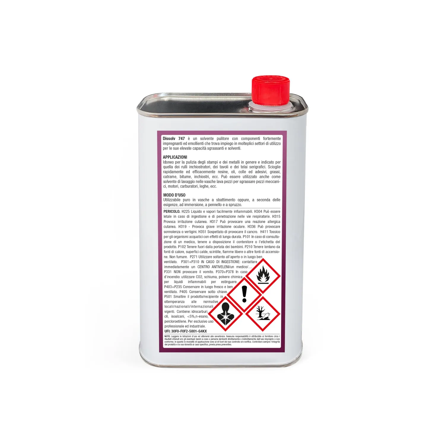 Bauchem Dissolv 747 Detergente Universale 1 Lt Rapido