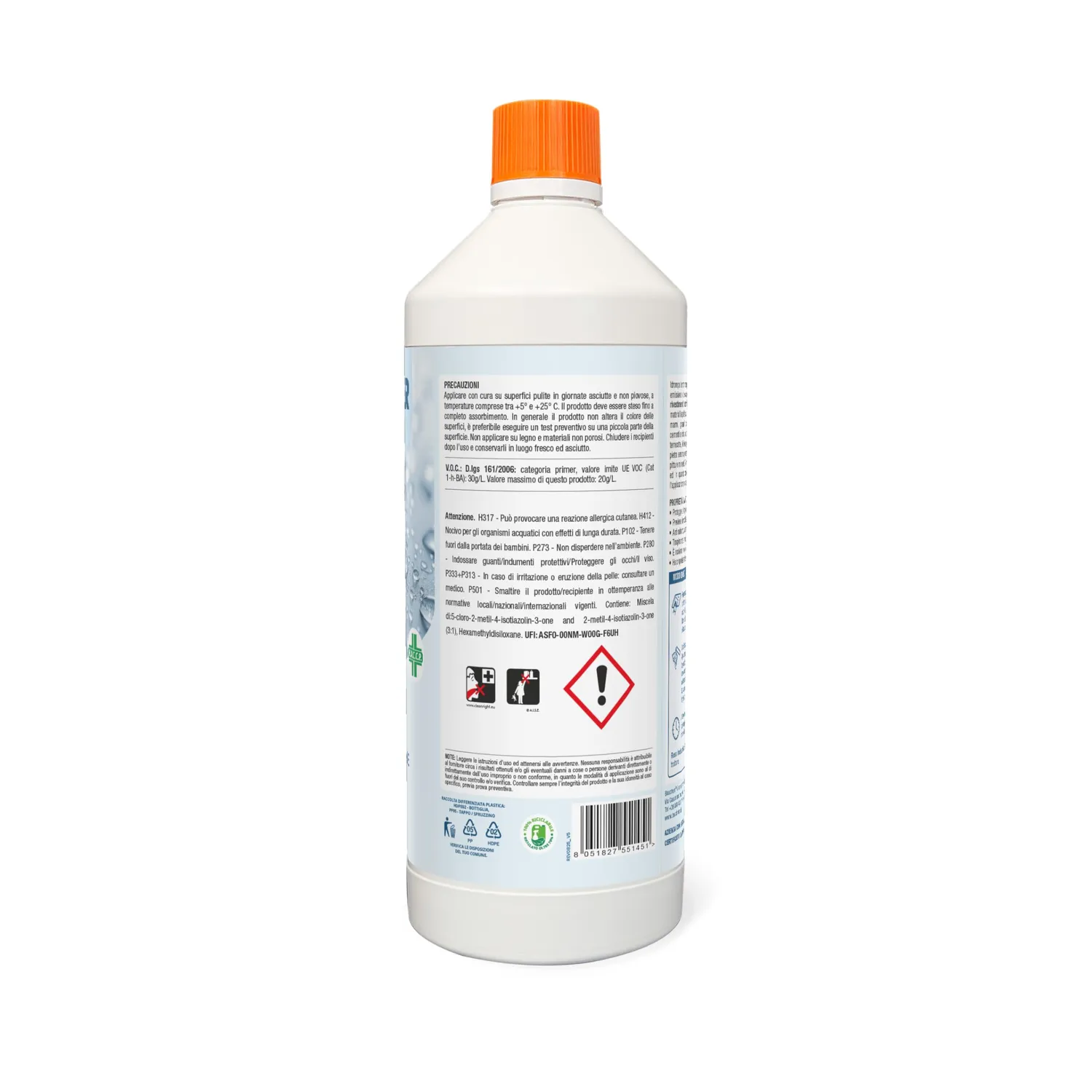 Bauchem Repel Water impregnante naturale 1 L a base acqua