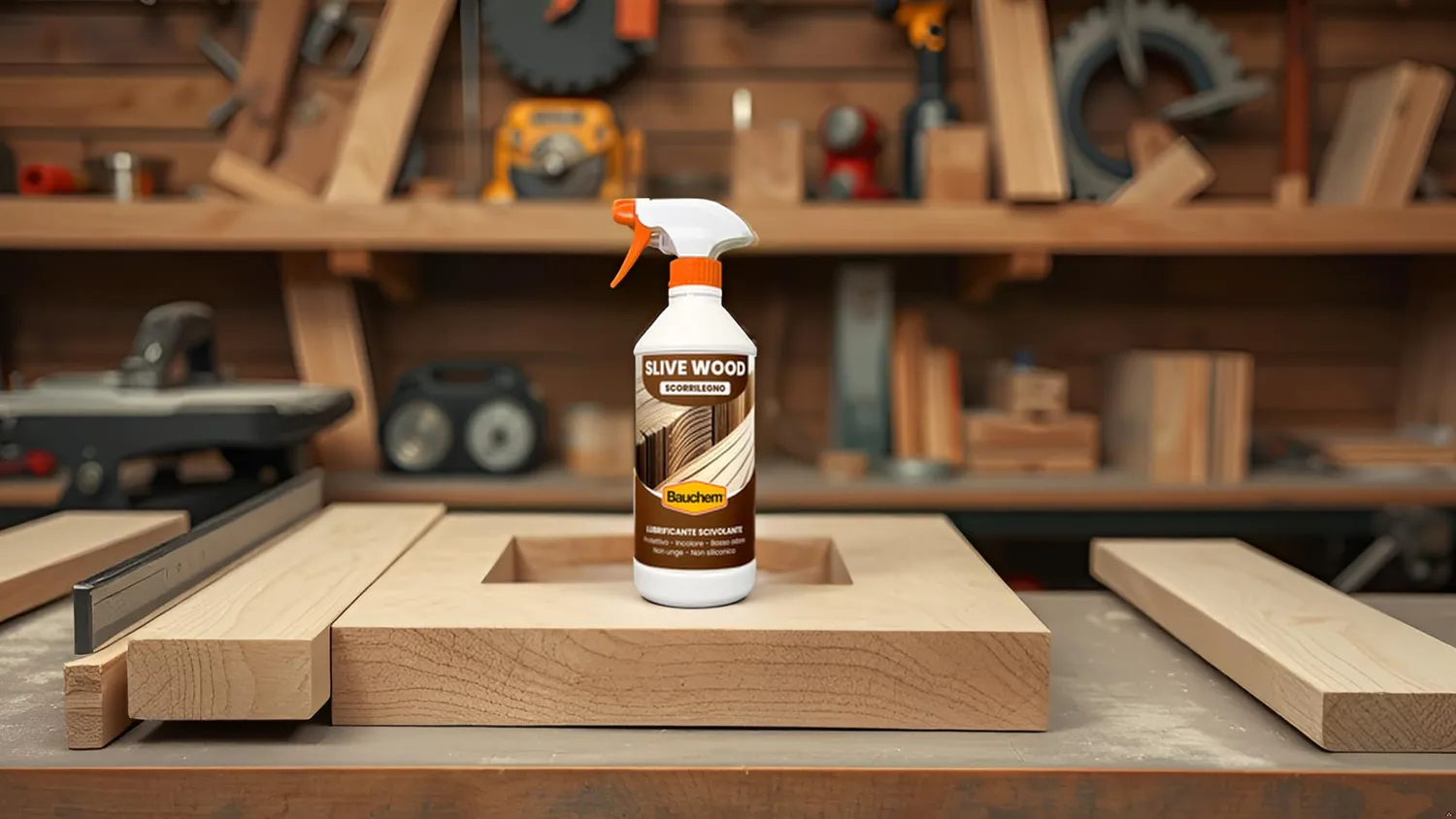 Bauchem Slive Wood scorrilegno spray 750 ml non siliconico